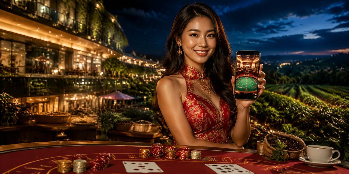 Người dùng Hà Nội chơi casino trên điện thoại bên hồ Hoàn Kiếm vào buổi chiều