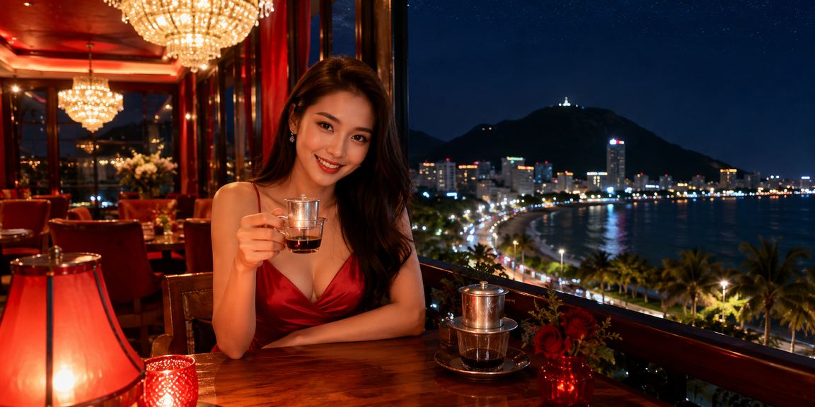 Người dùng tại Vũng Tàu kiểm tra bảo mật tài khoản High Roller trên điện thoại bên bờ biển